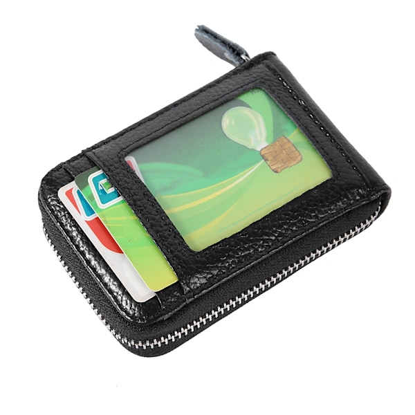 Anti-tyveri læder strømlinet pung kortholder RFID hardware