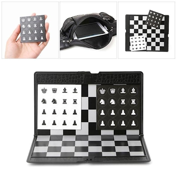 GETIT Bärbart schackset - Magnetiskt