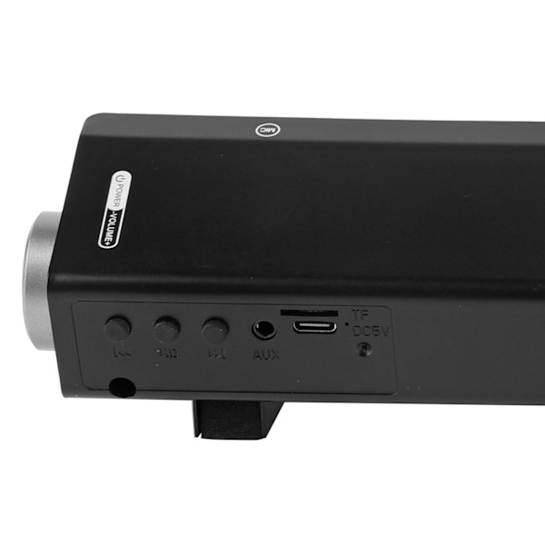 Langaton Bluetooth-kaiutin stereosubwooferilla, muistikortti- ja AUX-äänentoistolla kotiteatteriin