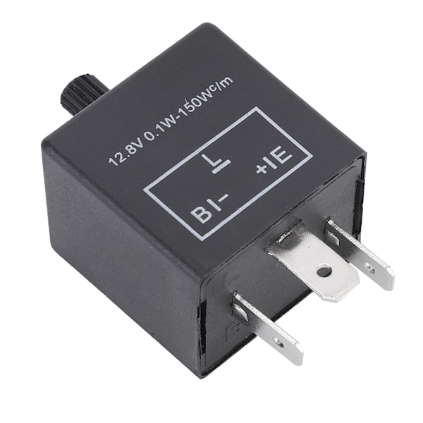 CF14KT Universaalit 3-napaiset 12.8V 0.1W-150W Säädettävä LED-vilkkuvilkku Flash-rele Autoon