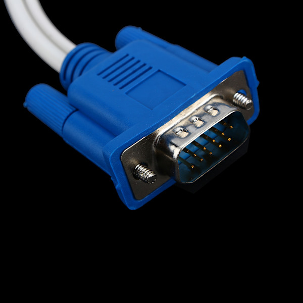 Bærbar PC LAPTOP VGA SVGA TIL S Video RCA Adapter Konverter Videokabel