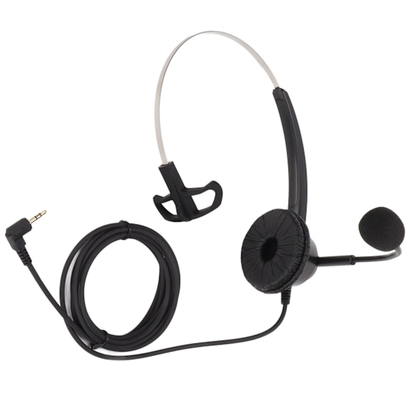 H360‑2.5 Business Headset 2.5mm Datamaskin Hodetelefoner med HD Mikrofon for Call Center Kundeservice Kontor