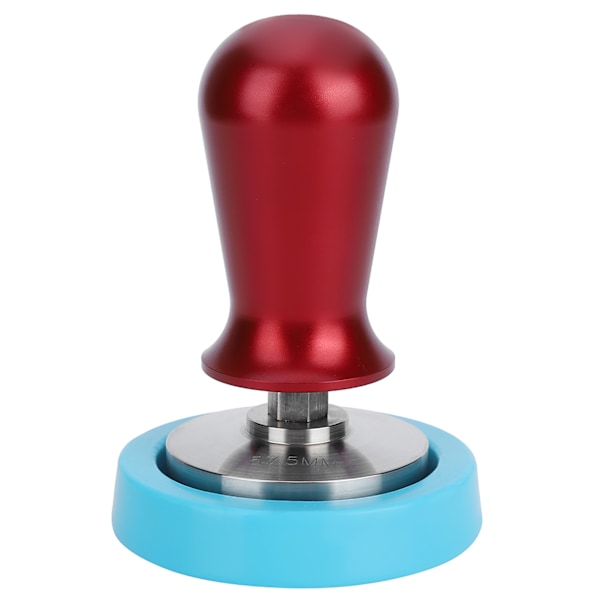 Innovativ Espresso Tamper för Kaffeälskare, Manuell Kaffebönpress med Fjäderassisterad Funktion, Rostfritt Stålkonstruktion för Säkerhet,