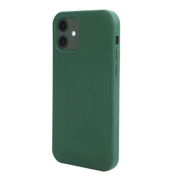 Telefonskal i silikon, skyddande fodral, stöttåligt mobilfodral, passar till IOS 12 Mini (grön)