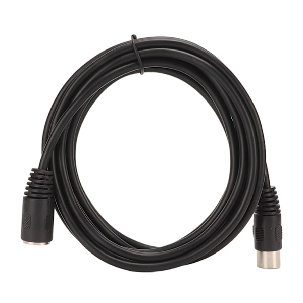 4-polet DIN-kontaktkabel 3 meter / 9,8 fot 4-polet DIN hann til hunn kontaktkabeladapter for bil-AV-utstyr skjønnhetsutstyr