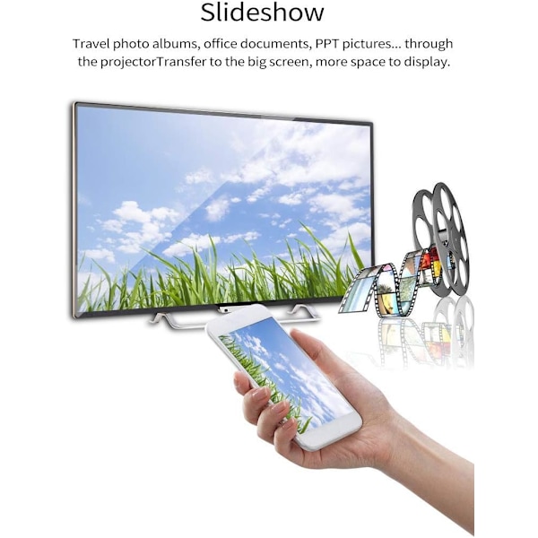 G2 2.4G trådlös WiFi-skärmdongel, 1080 trådlös HDMI-skärm