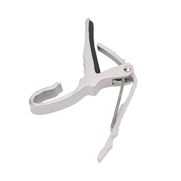 Guitar Capo Legering Hurtig Toneændring Bærbar Instrument Tilbehør Til Spil Performance Sølv