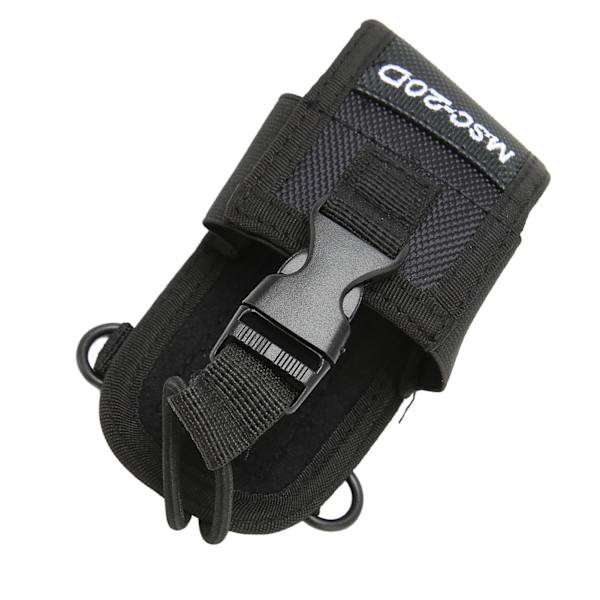 Walkie Talkie-hållare Lätt Bärbar Universal Nylon Radiofodral för 2-vägsradio MSC 20D