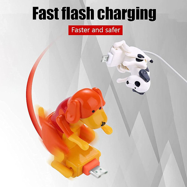 Rogue Dog -datalatauskaapeli älypuhelimelle, harhakoira-latauskaapeli, koiranlelu, älypuhelimen USB-latauskaapeli