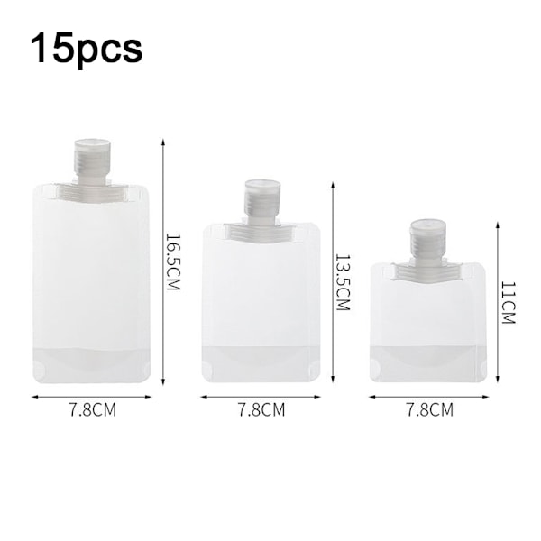 Högkvalitativt PVC-material, Transparent kropp, Slitstarkt material, Bred användning, Utrymmesbesparande design, Läckagesäker, För affärsresor och kortare resor
