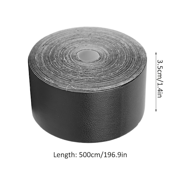 Tennis Racket Tape Racket Hovedbeskyttende Tape Udvidet Squash Racket Guard 5m til Sportsudstyr Sort