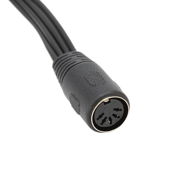 5-polig DIN till 4 RCA-kabel Hona till Hane Plug and Play Ljudadapterkabel för CD-förstärkare Högtalare 1,5 m