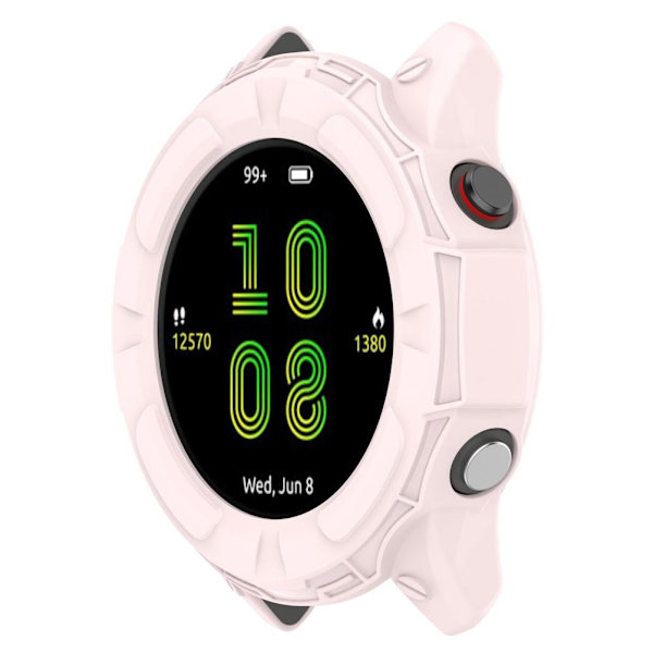 Mjuk TPU-fodralram kompatibel med Garmin Forerunner955 Stötsäker stötfångarskydd Smartwatch-tillbehör