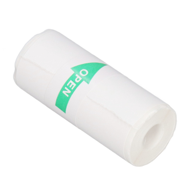 10 rullar termiskt skrivarpapper, bärbart termiskt självhäftande miniskrivarpapper för etiketter, felaktiga frågor, foton 57x25mm