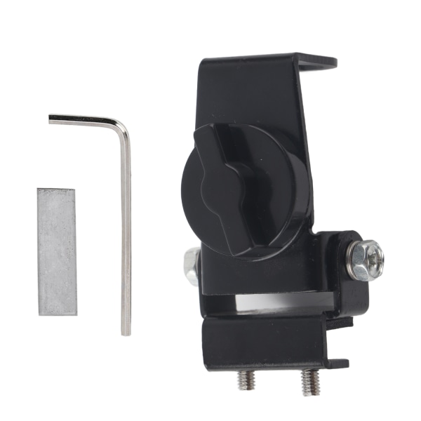 RB20 Justerbar Antennemontering Beslag til Bilradio 180° Rotation Anti Scratch Pad
