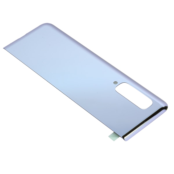 Tyylikäs ja yksinkertainen matkapuhelimen akun lasinen takakansi, takakotelon vaihto Samsung Fold F900 F900F F900U -hopea