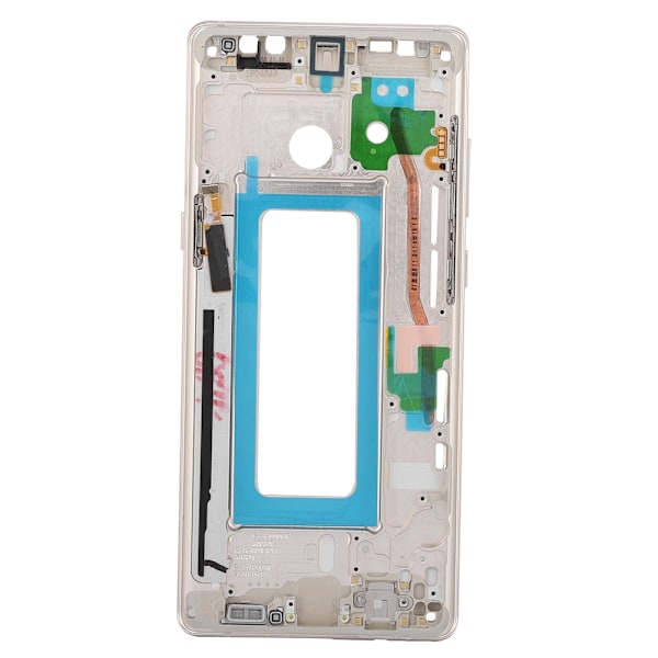 Mobiltelefon Metall Midtre Rammedeksel Bakre Hus Utskifting for Samsung Note 8 N950F (Gull)