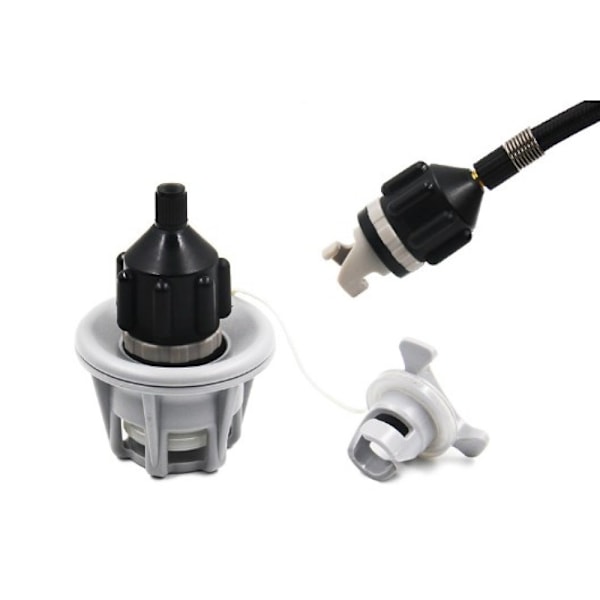 Sup Ventiladapter, Förstärkt Nylon Schrader Ventiladapter För Uppblåsbara Produkter, Högkvalitativ Kopparmaterial Standard Luftpumpadapter, Snabb Uppblåsning