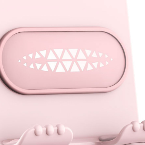 Metallinen seinäpuhelinteline Säädettävä reiätön Kylpyhuoneen puhelinteline matkapuhelimille tableteille ja pienille esineille B10 [Hopea Pinkki]