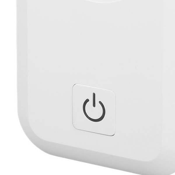 2 stk. Smart WiFi-plugg, oppladbar, brannsikker, trådløs fjernkontroll, stemmestyrt WiFi-smartkontakt, EU-plugg, 100–250 V