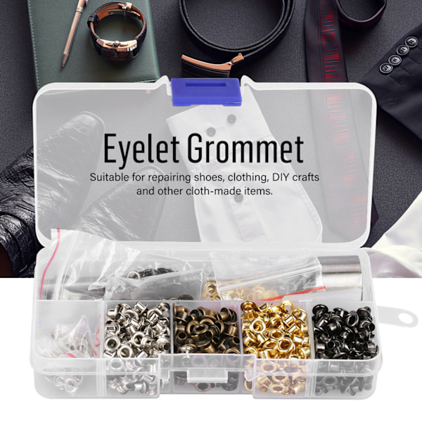 Öglett Grommetbricka med 3 st Handverktygssats (3 mm x 420 st)