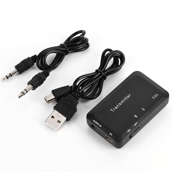 3,5 mm Bluetooth 4.0 -lähetin Langaton stereovastaanotin TV:lle / tietokoneelle / MP3:lle
