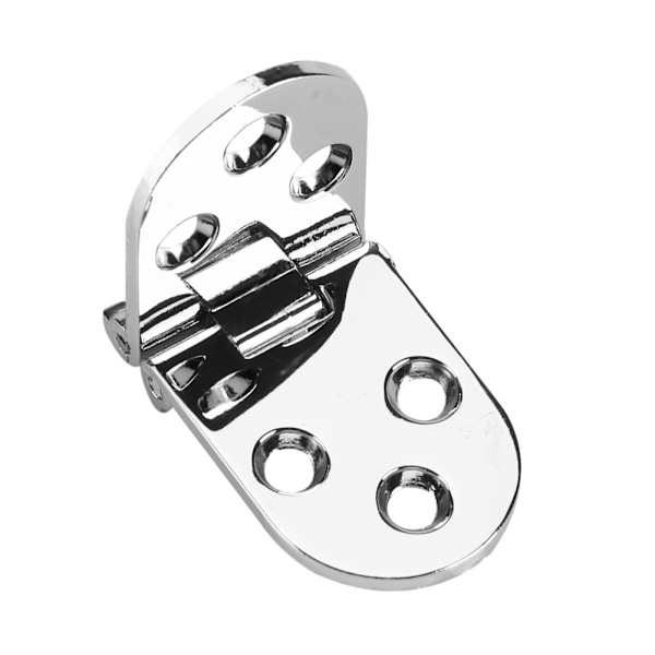 80*30mm Zinklegering Rund Kant Symaskin Fällbord Möbel Fällbricka Gångjärn Silver