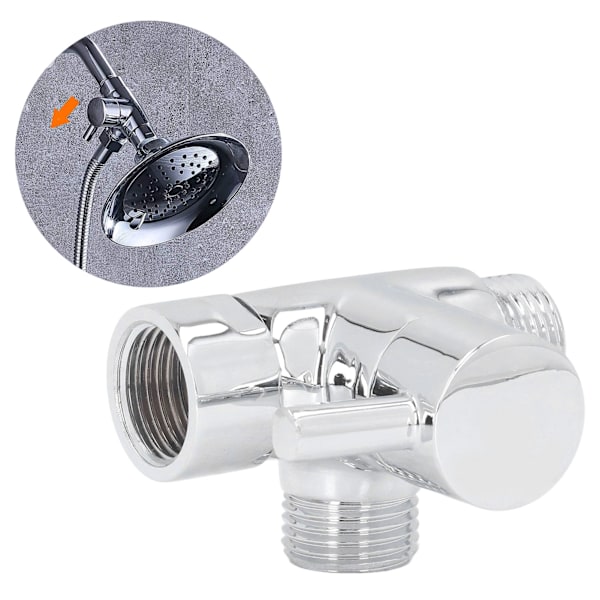 Shower Arm Diverter Professional Metal Shower Arm Diverter Valve for Hand Shower Head