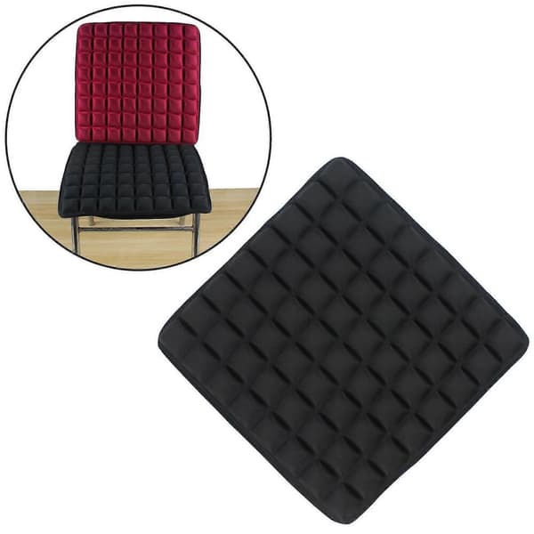 Sædepude absorberer trykpunkter, komfortabel, tyk, bærbar, åndbar polstring, bløde 3D-stolepuder kompatible med bil, kørestol