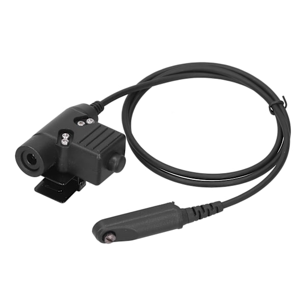 U94 PTT-kabelkontakt headset-adapter passar för Baofeng UV9R/UV9RPLUS/UVXS Walkie Talkie