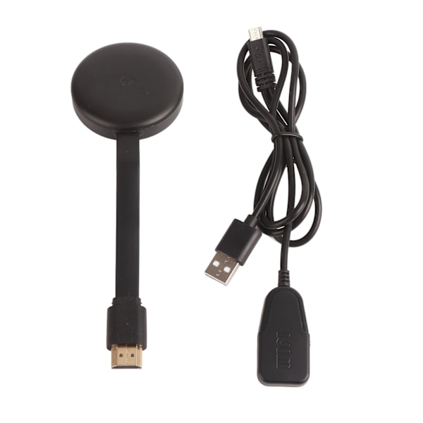 Trådlös skärm-adapter 1080P skärm-spegling adapter för telefon live-streaming