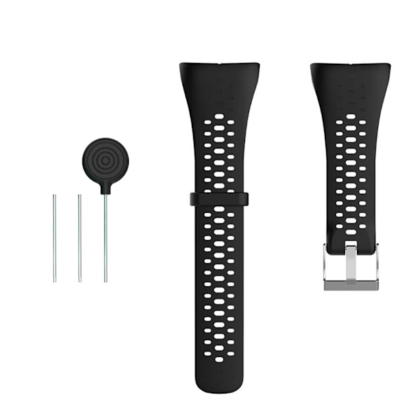 TPE-material handledsrem för handledsband för POLAR M400-klocka (svart)