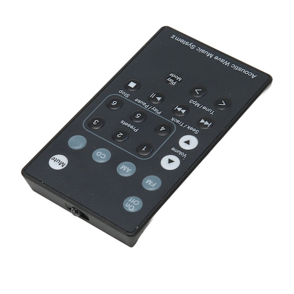 Fjernbetjening til Sound Touch Wave Music Radio System I II III IV til CD AWRCC1 AWRCC2 AWRCC3 Sort