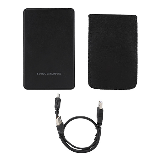 W25q720 2,5 tuuman USB2.0 SATA -mobiilikovalevykuoren kotelo HDD -kotelo Ruuviton tuki 2 Tt
