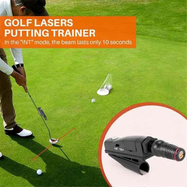 GETIT Golf Putter Sigte Bærbar Golf Putting Træner Sort