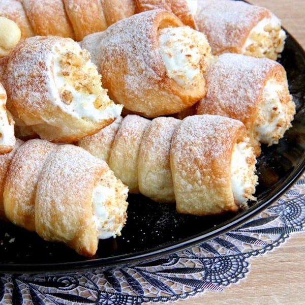 Professionella Återanvändbara Bakformar För Mångsidiga Bakverk, Cannoli-formar i Rostfritt Stål, Non-Stick Design som är Lätt att Rengöra, Perfekt För Hembakning