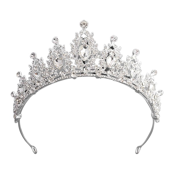 Lyxig Kristalltiara för Mångsidiga Tillfällen, Utsökt Hantverk med Perfekta Strass-snitt