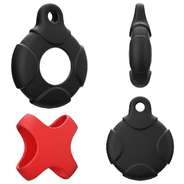 Funda Waterproof Silicona Roja Carabinera Protección Duradera para AirTag
