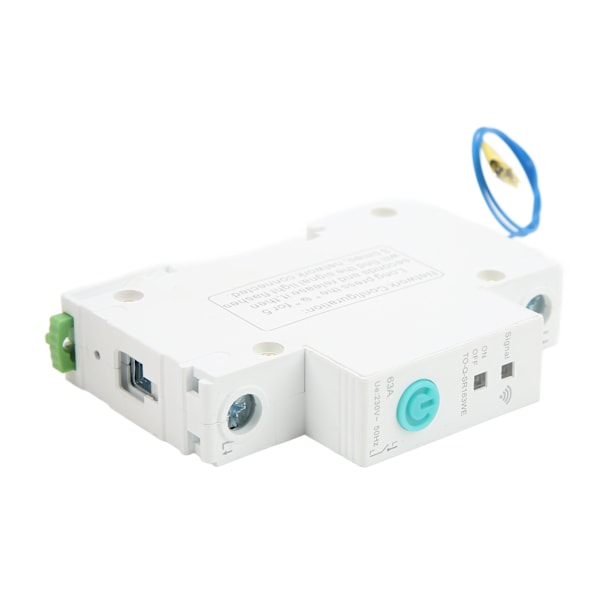 WIFI Afbryder Timing Funktioner APP Kontrol 63A DIN Skinne Smart Switch Fjernbetjening til Hoteller Skoler AC120V‑280V