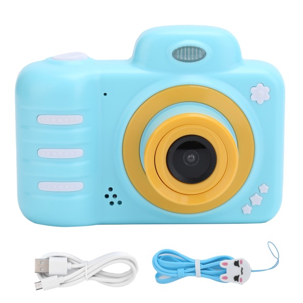 Dual Lens Kids Camera 2.4in Full HD Screen 1080P Photography Video Toy Birthday Gift for Children