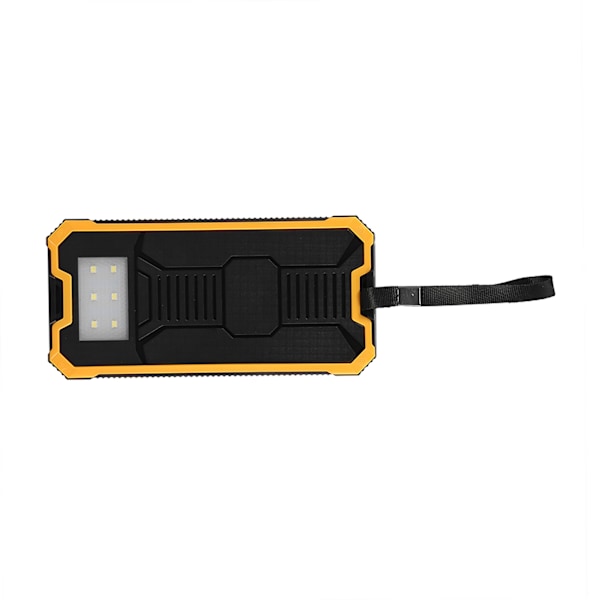 Bärbar 20000mAh Snabbladdning Dubbel USB Polar Powerbank Fodral DIY Kit Gul