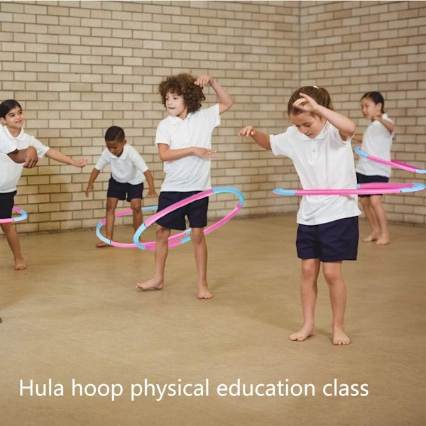 Fitness Hoop för hem- och gymträning, lätt att montera och demontera, nybörjarvänlig och anpassningsbar vikt, smidig rörelse och bekväm upplevelse