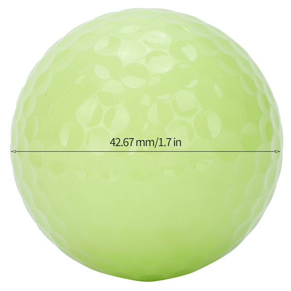 12 stk. Glow Golfbolde Lysende Nat Golf Flydende Bolde Lys i Mørket til Natsport