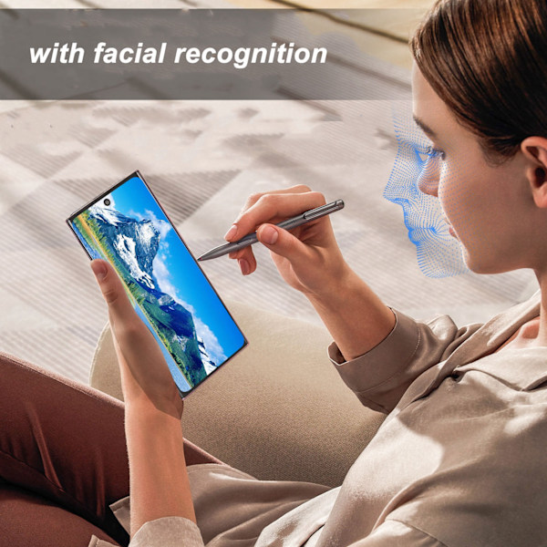 4G LTE Smartphone 6,5 tum Olåst Mobiltelefon Inbyggd Stylus 8GB RAM 128GB ROM MTK6753 Chip 13MP 24MP Ansiktsigenkänning för Android 12 System Roséguld