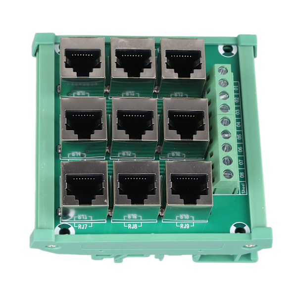 9-vägs buss-kort stabil överföring högeffektiv kompakt design terminal block breakout-kort för utrustning
