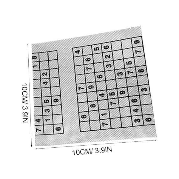 Bekväm Sudoku Toalettpapper, Hjärnstimulerande Pussel På Icke-Irriterande Trämassa Fiberark, Underhållande Gästtoalettsinredning, Mjukt Och Skonsamt