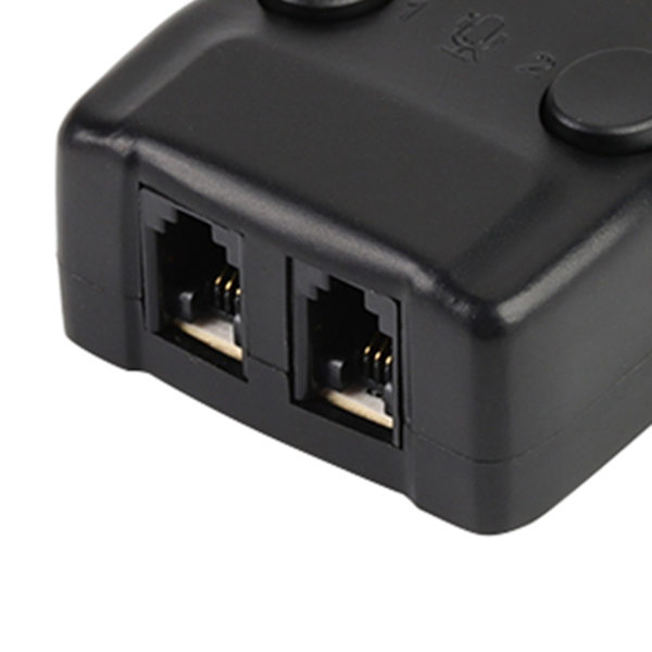 Krystall Headset Telefon Treningsboks Splitter Adapter Volumkontroll Intelligent Lyd Lukket