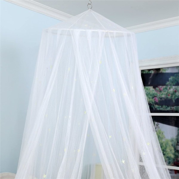 Fluorescerande Stjärnhimmel Sänghimmel Självlysande Perfekt Gåva för Baby Barn Pojkar Flickor Dotter Galax sänghimmel för babysäng, barnsäng