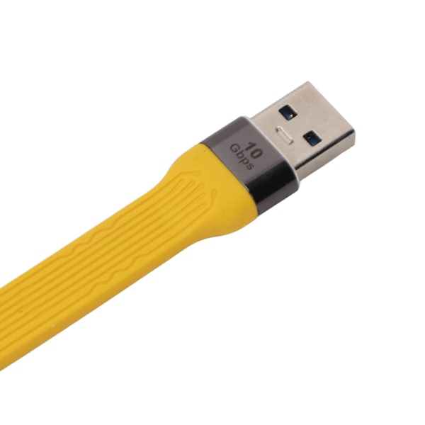 Kort USB A til USB C-kabel Bærbar lille FPC Fleksibelt kabel PD 100w 5A 10Gbps Hurtig opladning Kort USB C-kabel