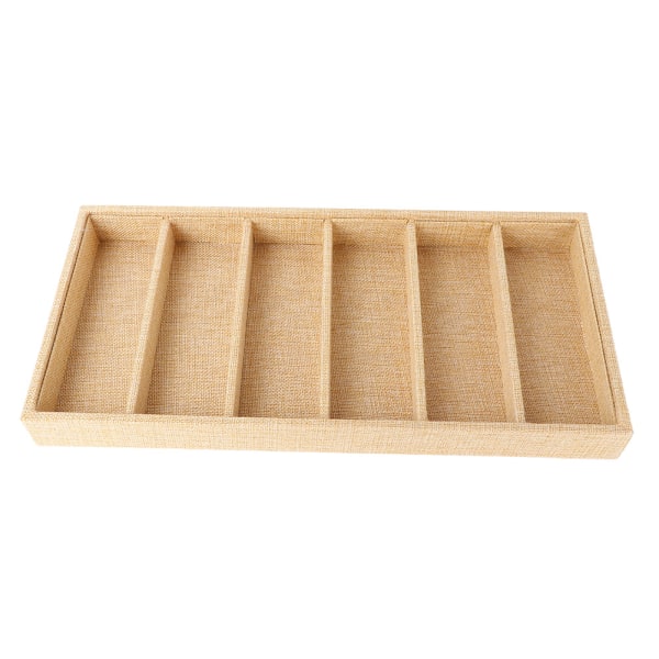6 Galler Solglasögon Display Box Smycken Display Organizer Fack